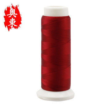 【奧東特細(xì)DIY中國(guó)結(jié)2股吊穗線(xiàn)全棉冰絲流蘇線(xiàn)粘膠長(zhǎng)絲120D/2電腦繡花線(xiàn)